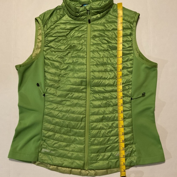 Eddie Bauer First Ascent Stormdown 800 Women’s Vest Green Full Zip - Picture 3 of 12